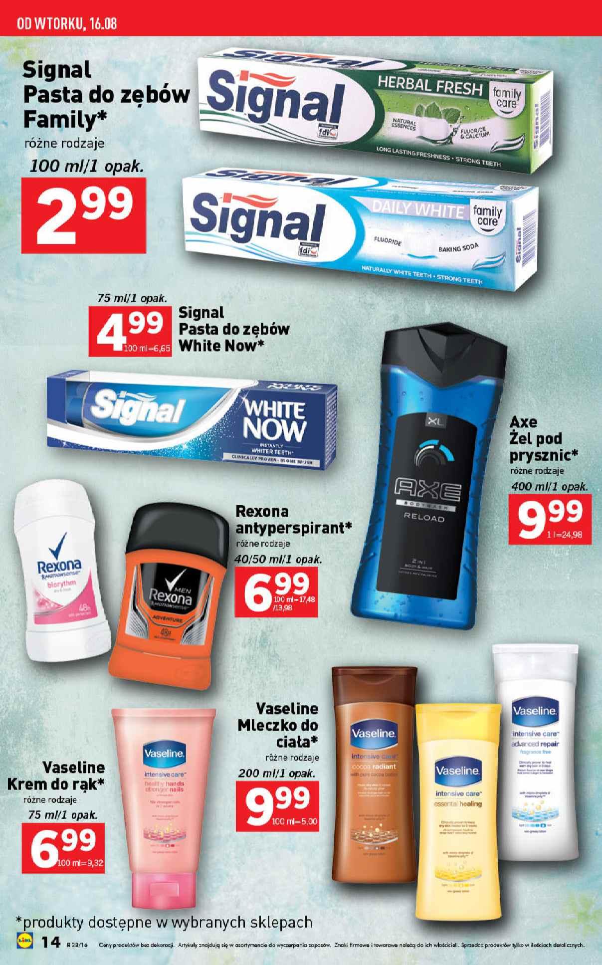 Gazetka promocyjna Lidl do 21/08/2016 str.14