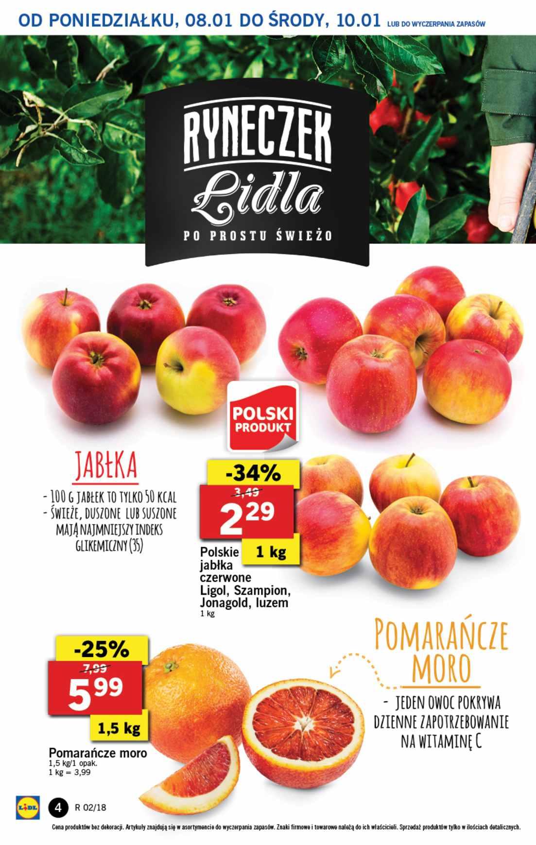 Gazetka promocyjna Lidl do 10/01/2018 str.4