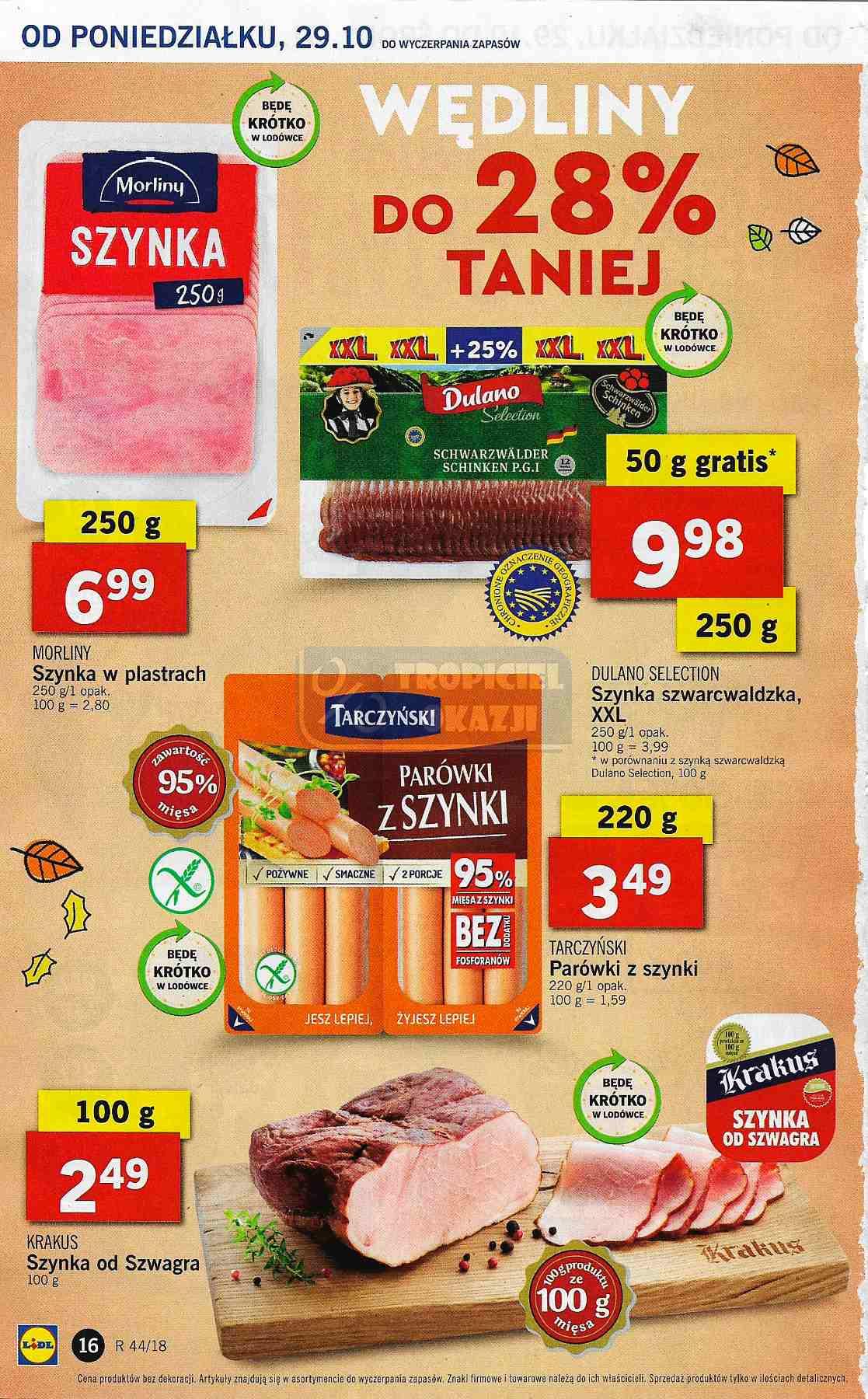 Gazetka promocyjna Lidl do 31/10/2018 str.16