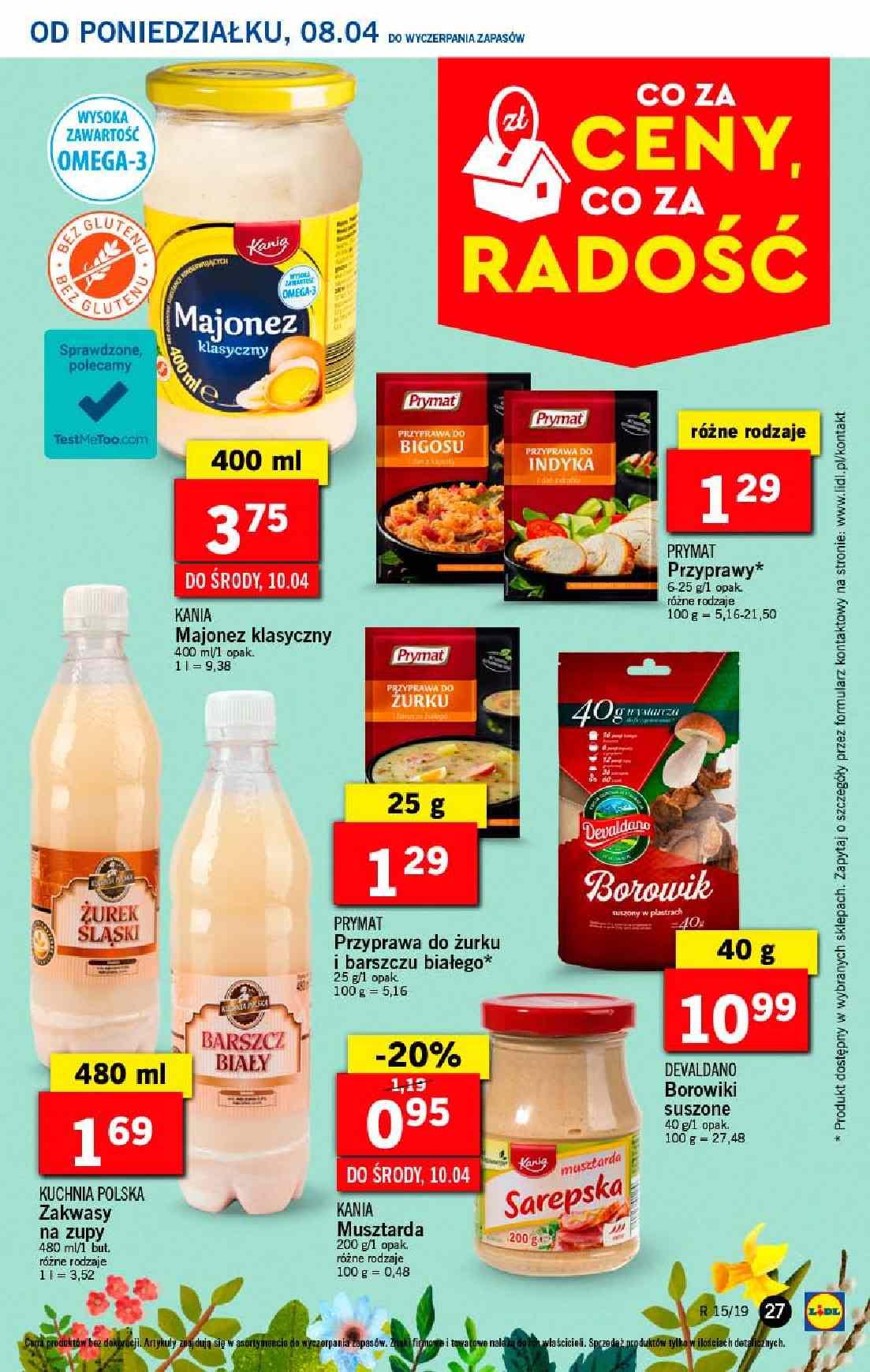 Gazetka promocyjna Lidl do 10/04/2019 str.27