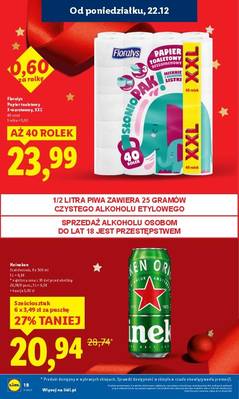 Lidl od poniedziałku