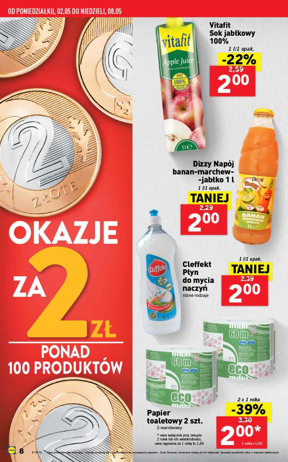 Gazetka promocyjna Lidl do 08/05/2016 str.8