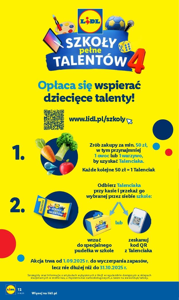 Gazetka promocyjna Lidl do 01/10/2025 str.12