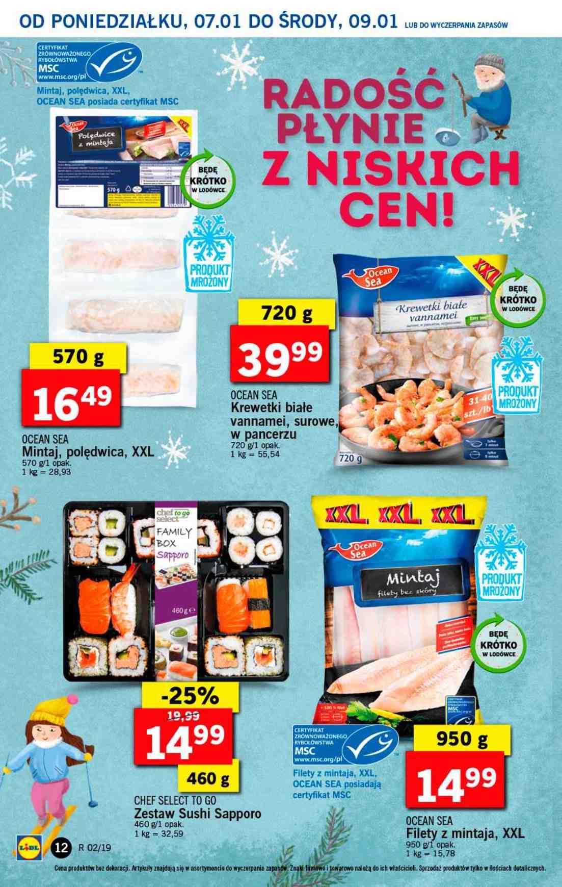 Gazetka promocyjna Lidl do 09/01/2019 str.12