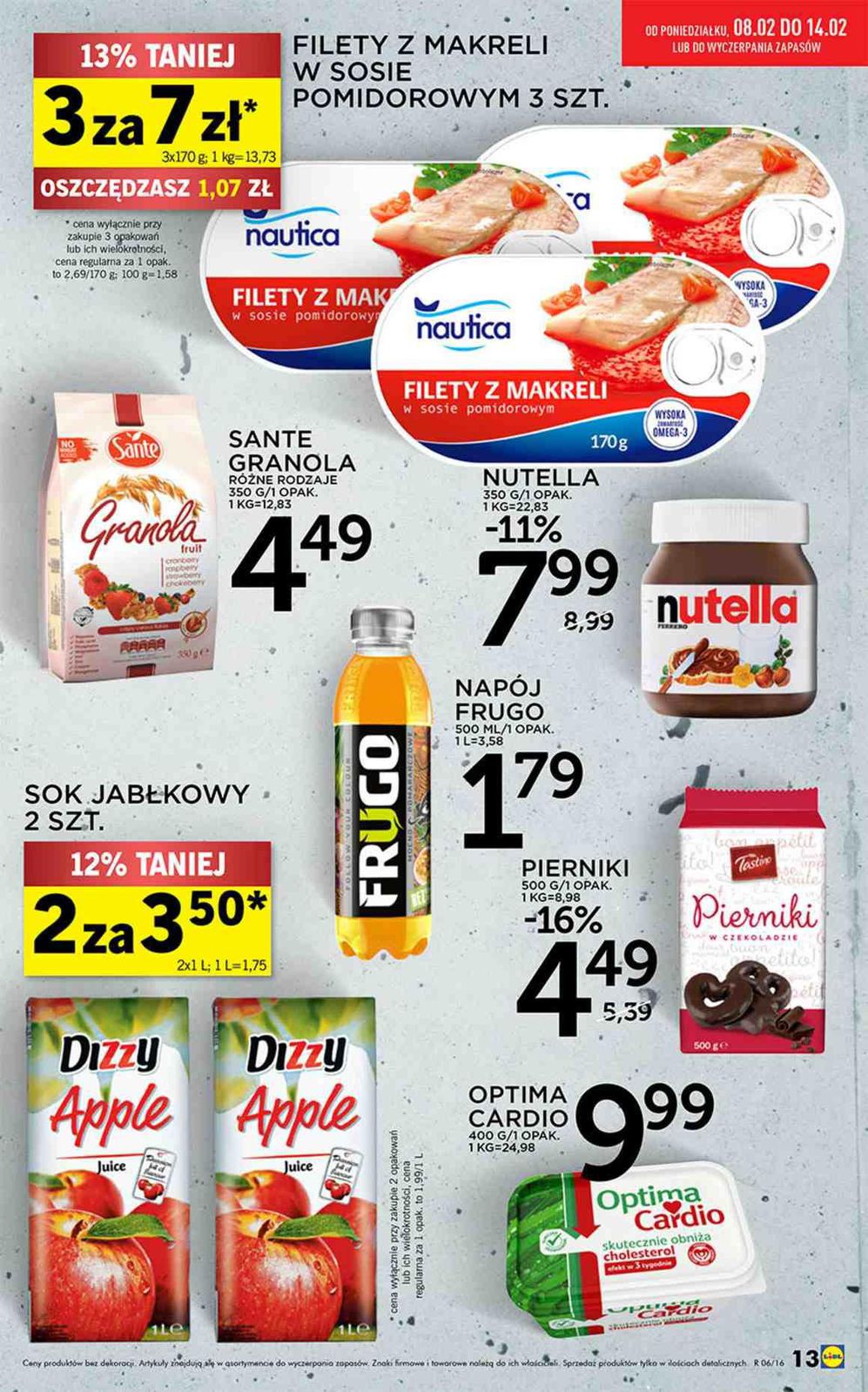 Gazetka promocyjna Lidl do 14/02/2016 str.13