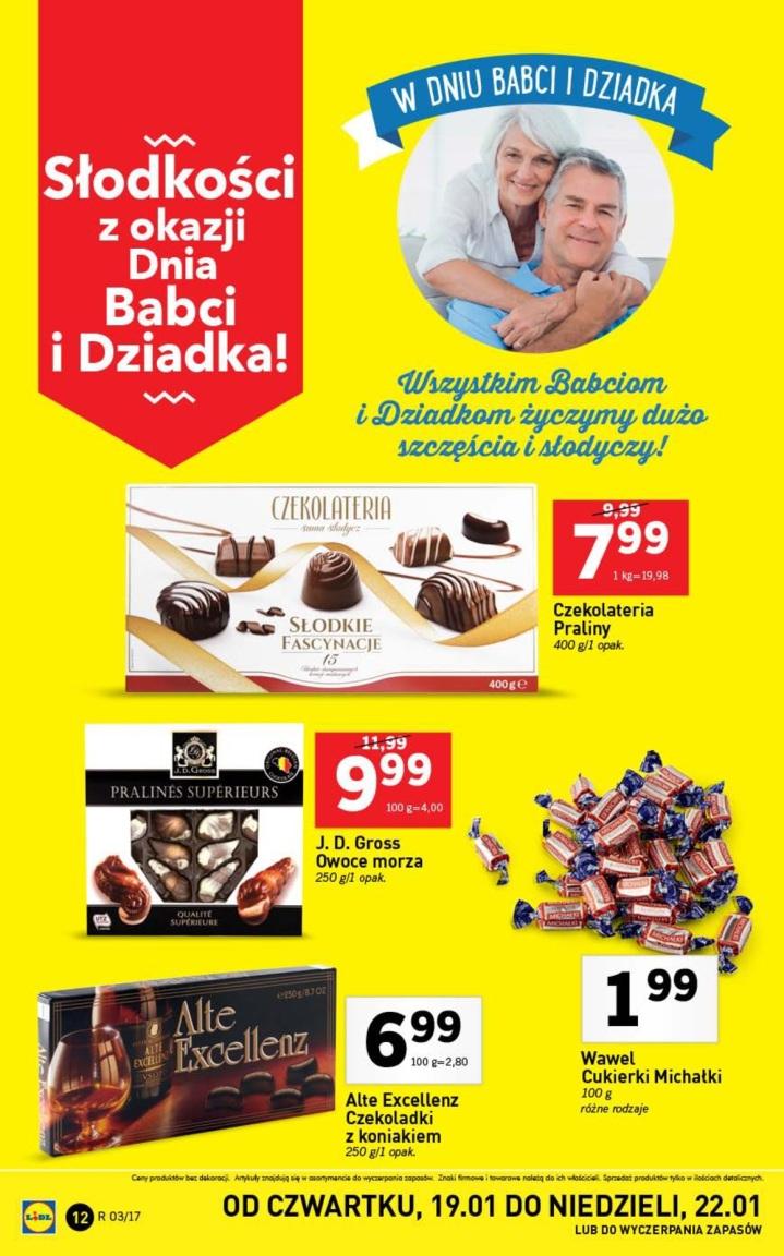 Gazetka promocyjna Lidl do 22/01/2017 str.12