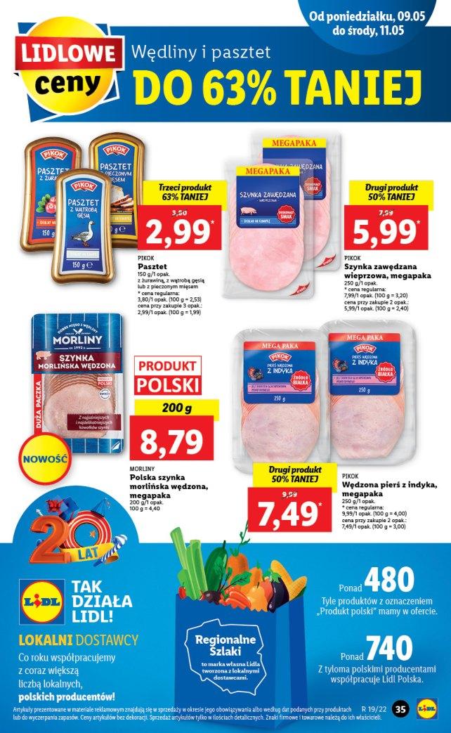 Gazetka promocyjna Lidl do 11/05/2022 str.35