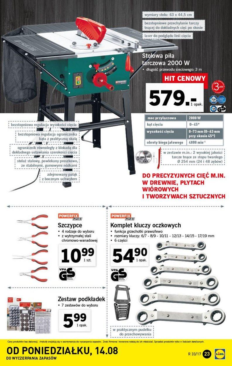 Gazetka promocyjna Lidl do 20/08/2017 str.23