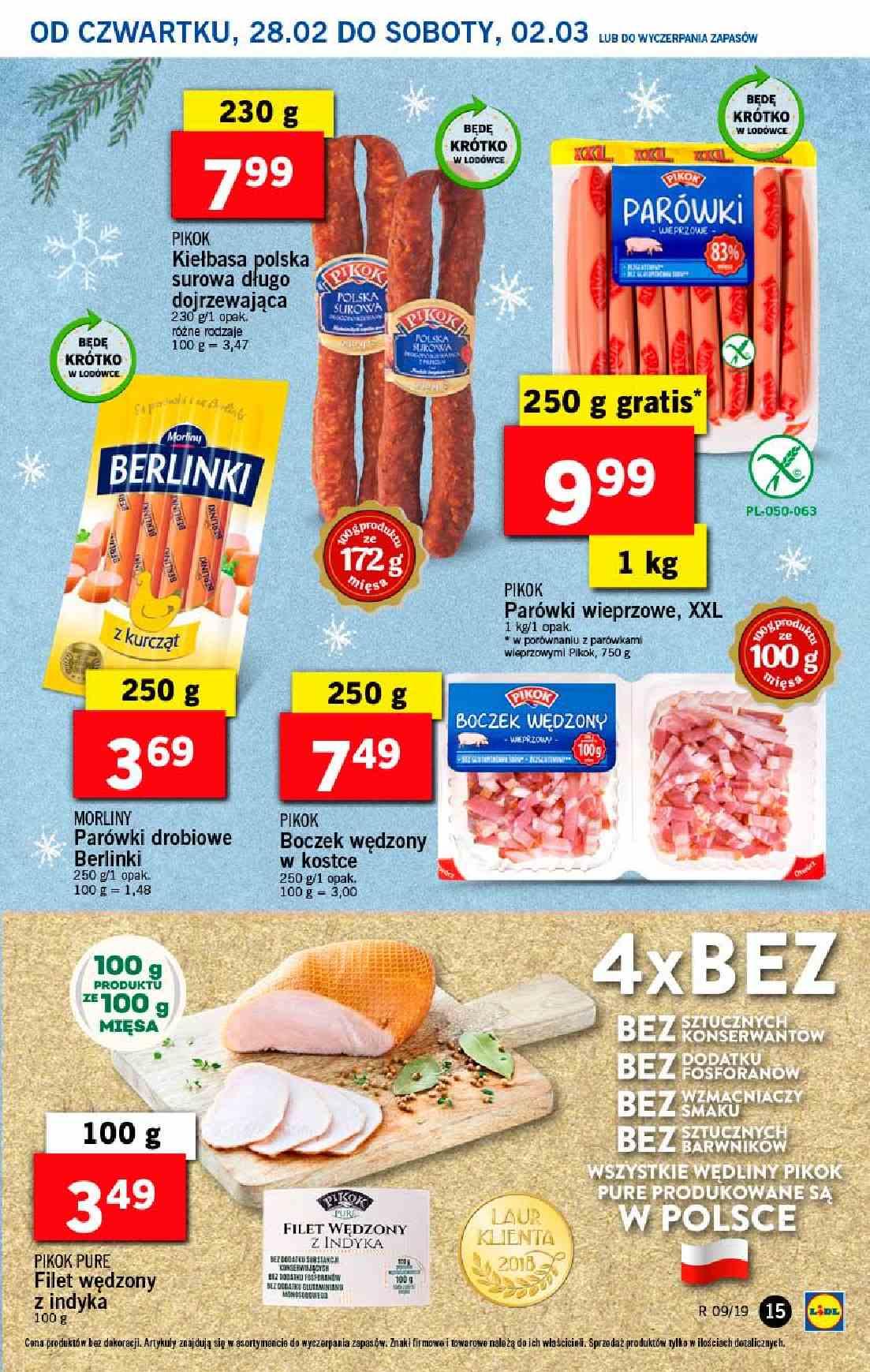 Gazetka promocyjna Lidl do 03/03/2019 str.15