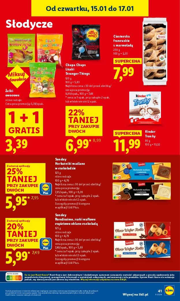Gazetka promocyjna Lidl do 17/01/2026 str.41