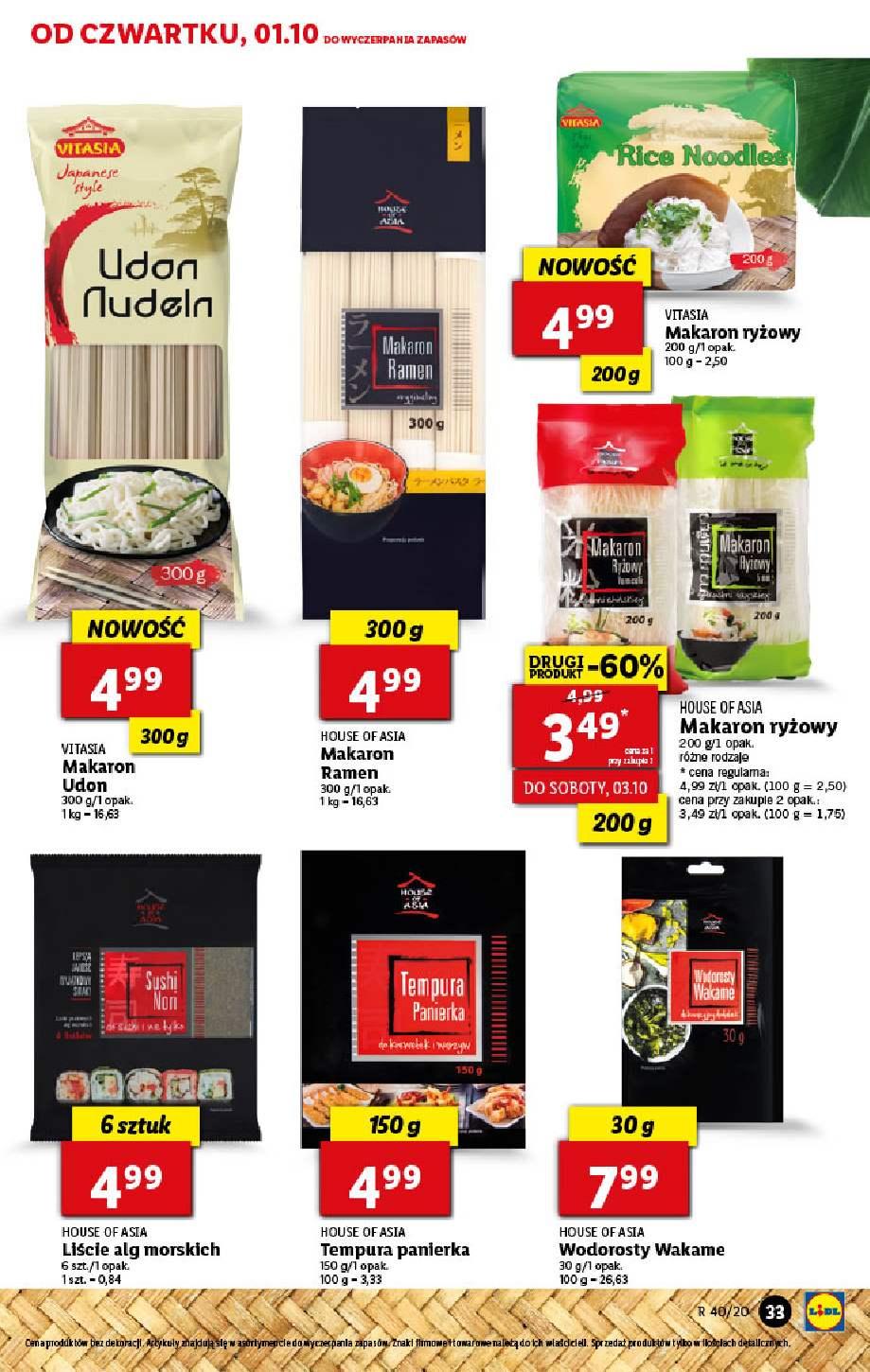 Gazetka promocyjna Lidl do 03/10/2020 str.33