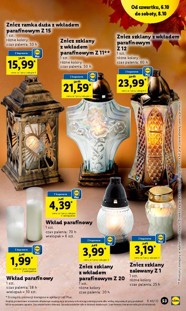 Gazetka promocyjna Lidl do 08/10/2022 str.53