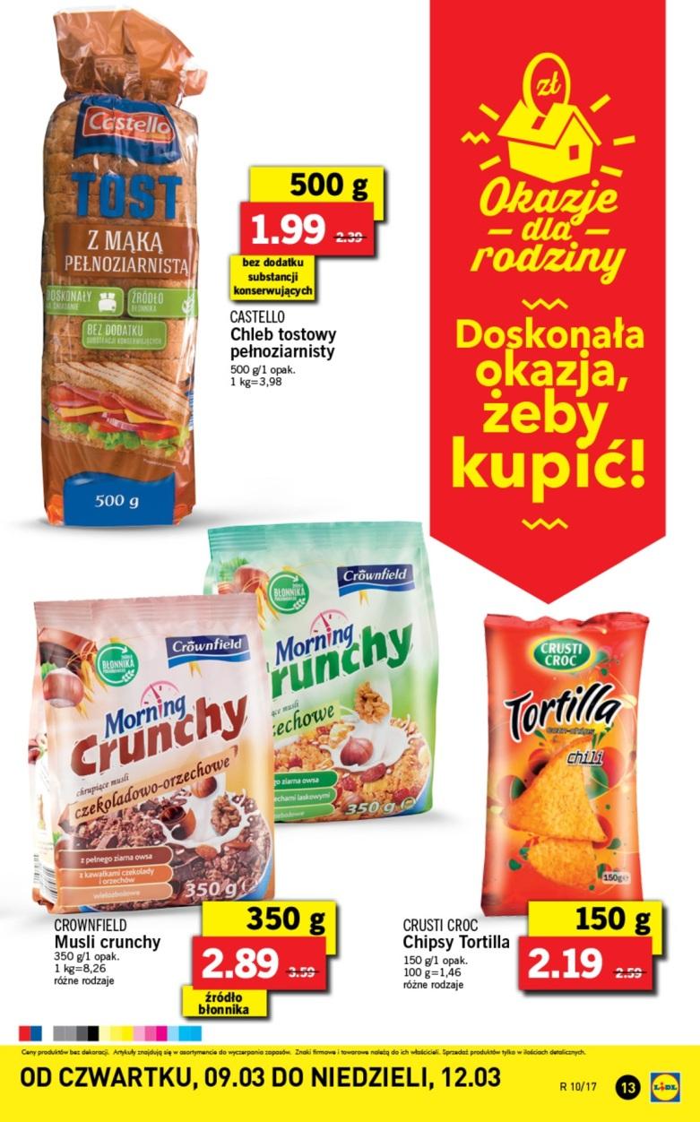 Gazetka promocyjna Lidl do 12/03/2017 str.13