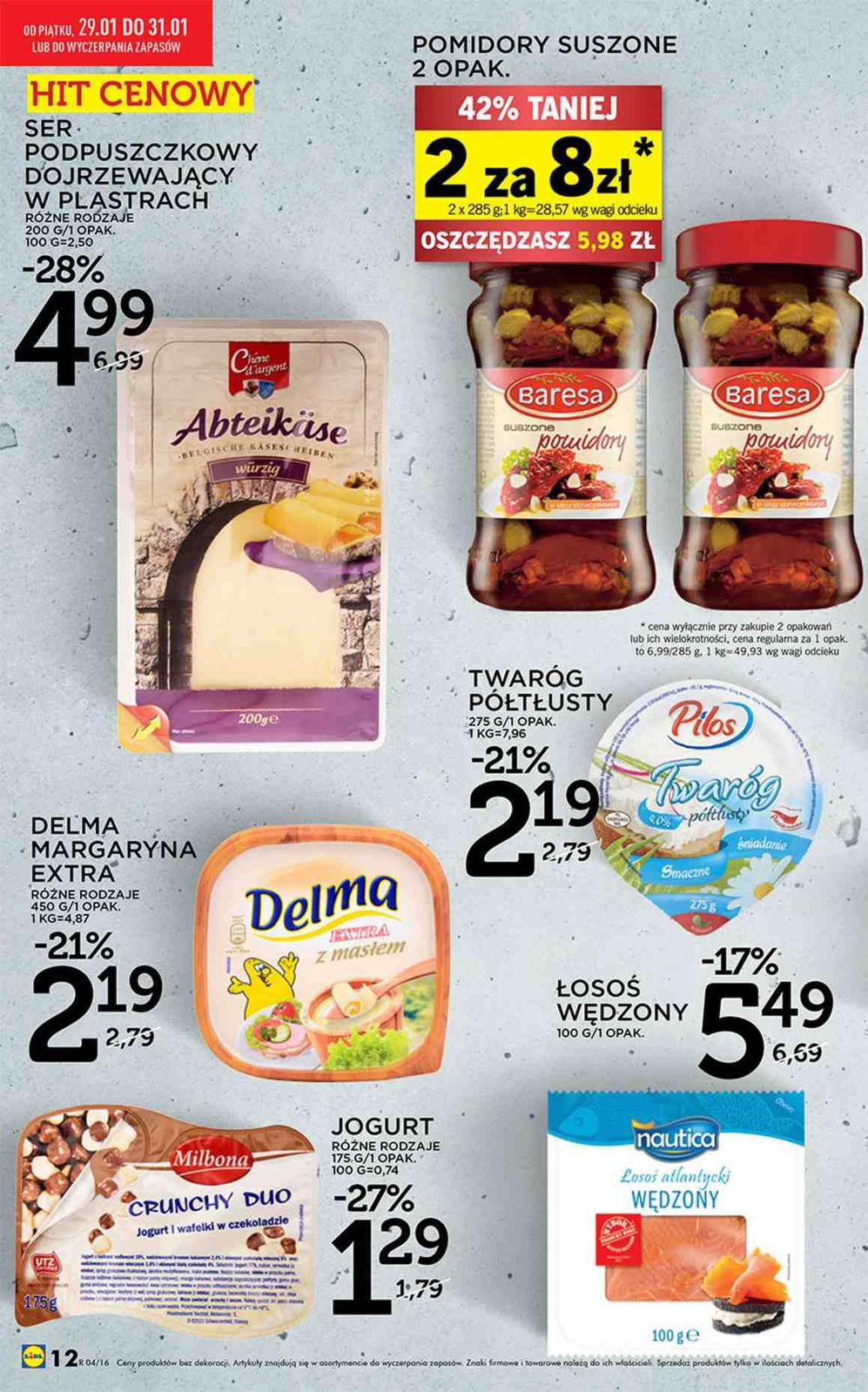 Gazetka promocyjna Lidl do 31/01/2016 str.12