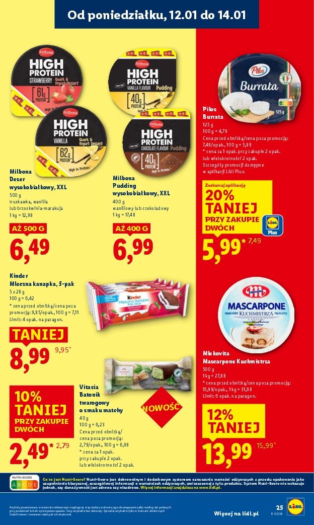 Gazetka promocyjna Lidl do 14/01/2026 str.25