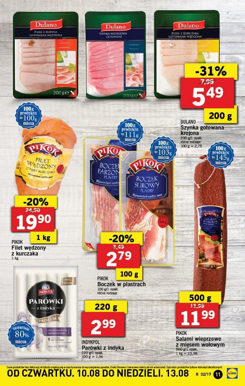 Gazetka promocyjna Lidl do 13/08/2017 str.11