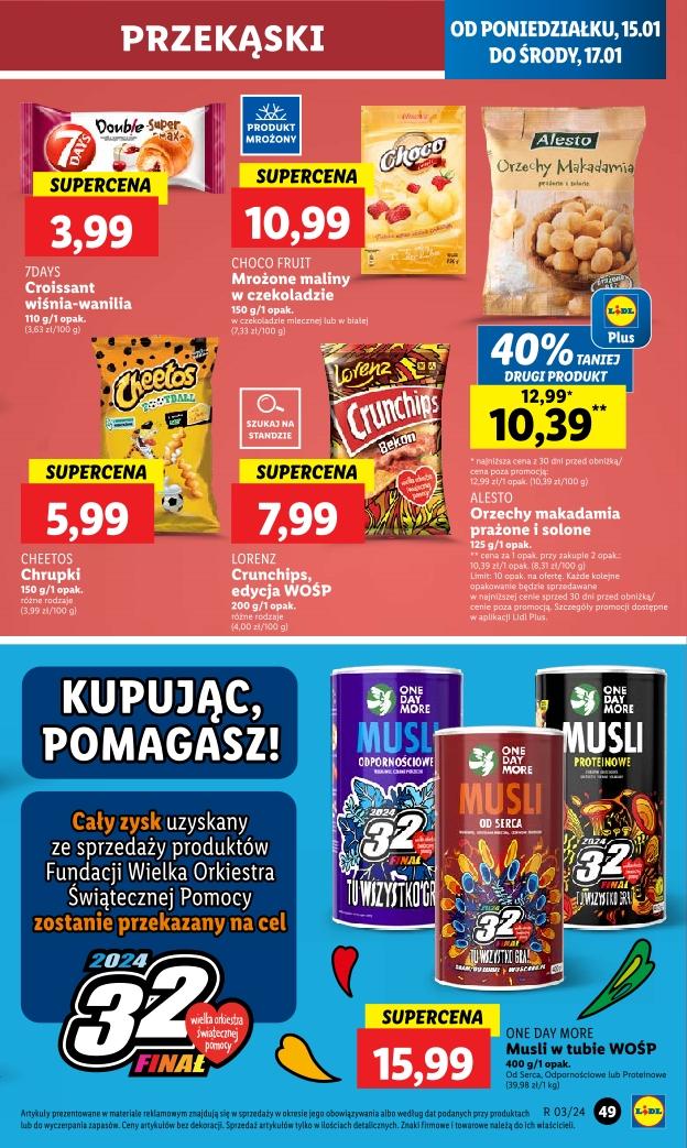 Gazetka promocyjna Lidl do 17/01/2024 str.49