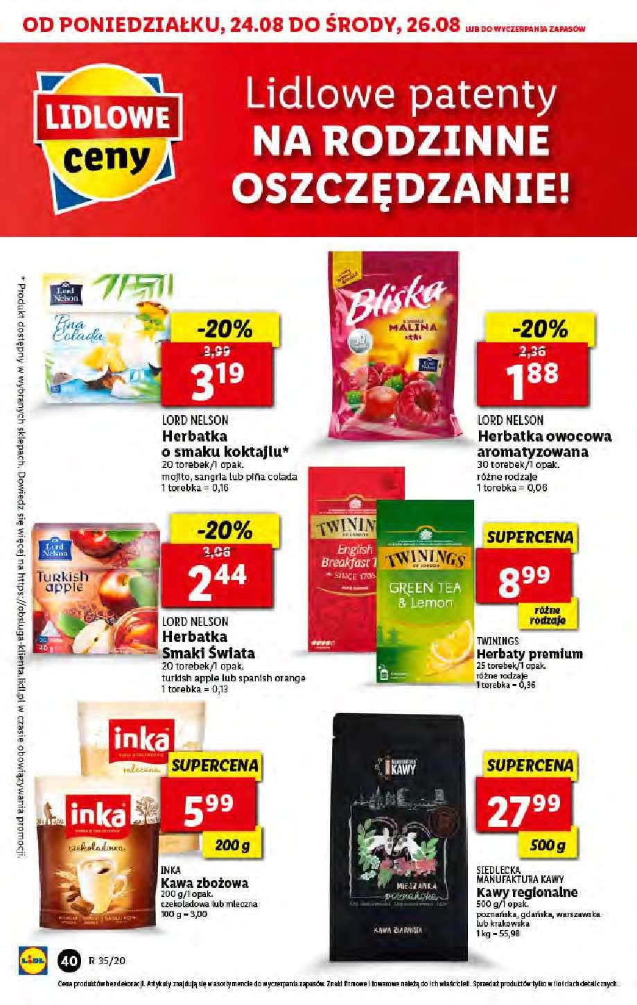 Gazetka promocyjna Lidl do 26/08/2020 str.40