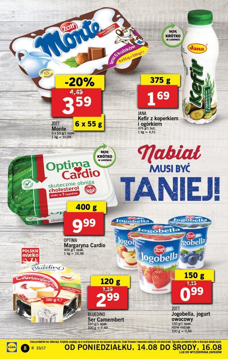 Gazetka promocyjna Lidl do 16/08/2017 str.8