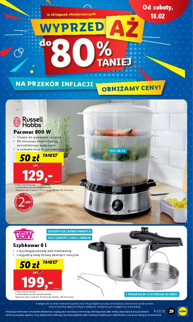 Gazetka promocyjna Lidl do 18/02/2023 str.29