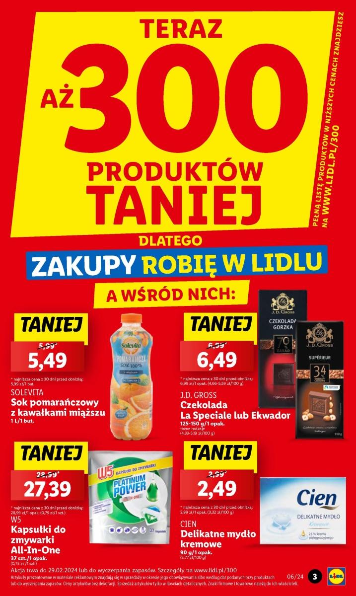 Gazetka promocyjna Lidl do 07/02/2024 str.3