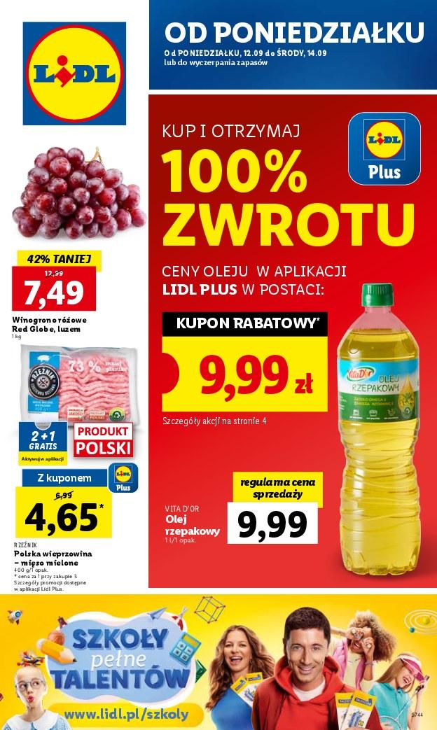 Gazetka promocyjna Lidl do 14/09/2022 str.0