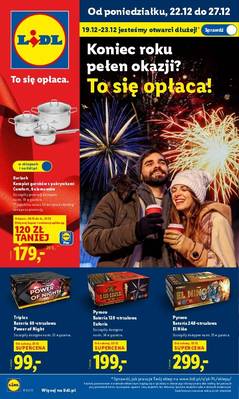 Lidl gazetka - od 22/12/2025 do 27/12/2025