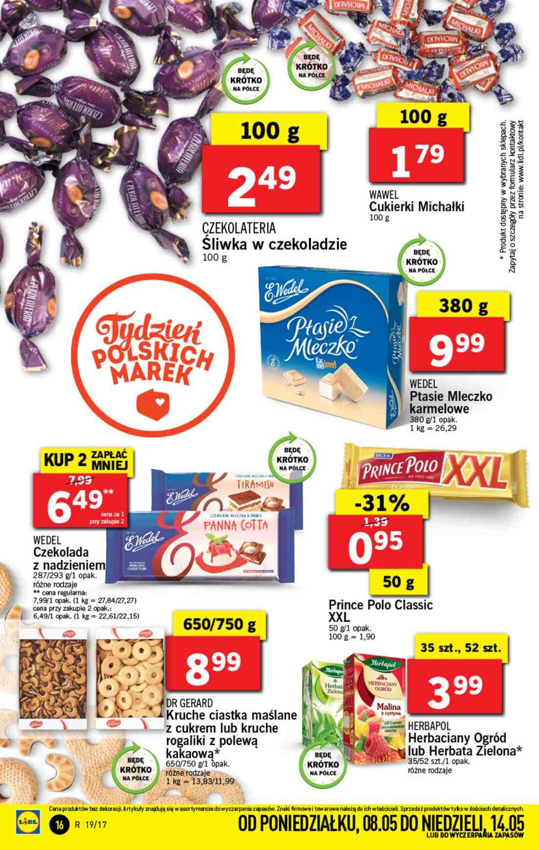 Gazetka promocyjna Lidl do 10/05/2017 str.16