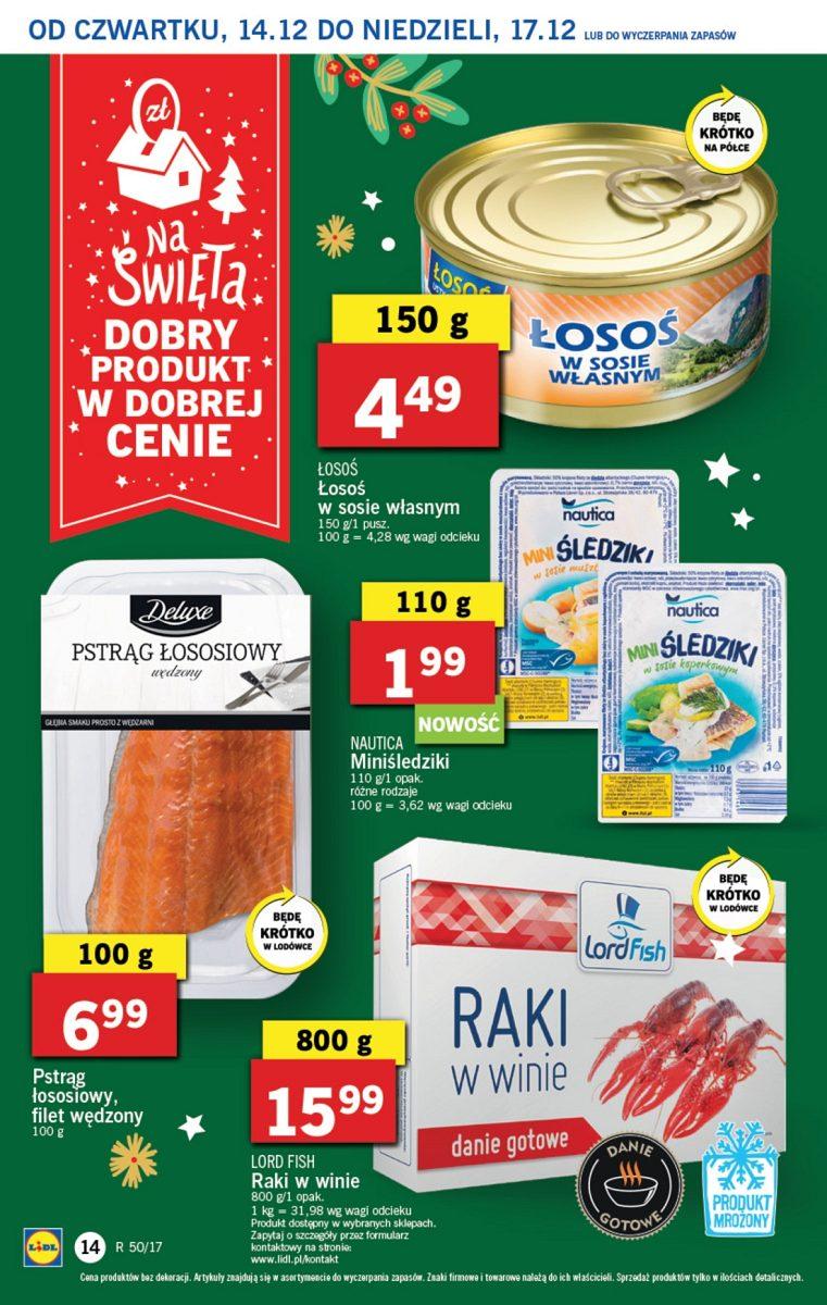 Gazetka promocyjna Lidl do 17/12/2017 str.14