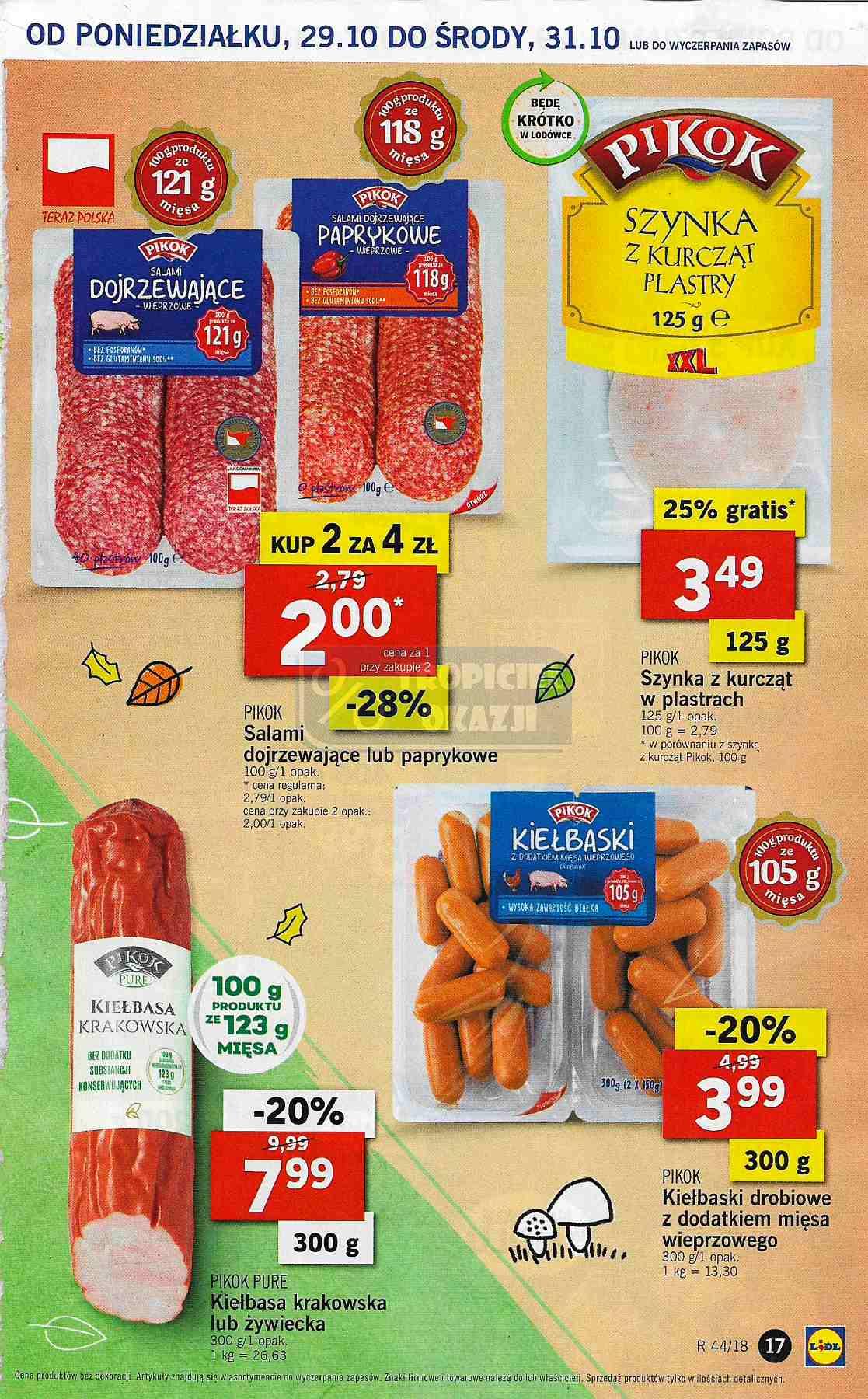 Gazetka promocyjna Lidl do 31/10/2018 str.17