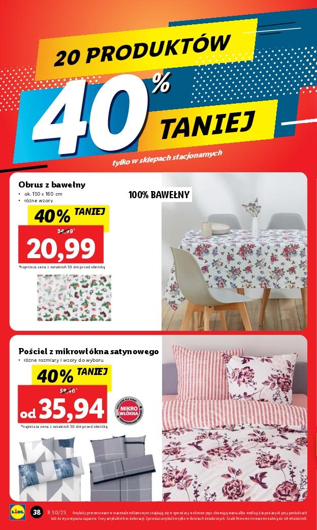 Gazetka promocyjna Lidl do 29/07/2023 str.38