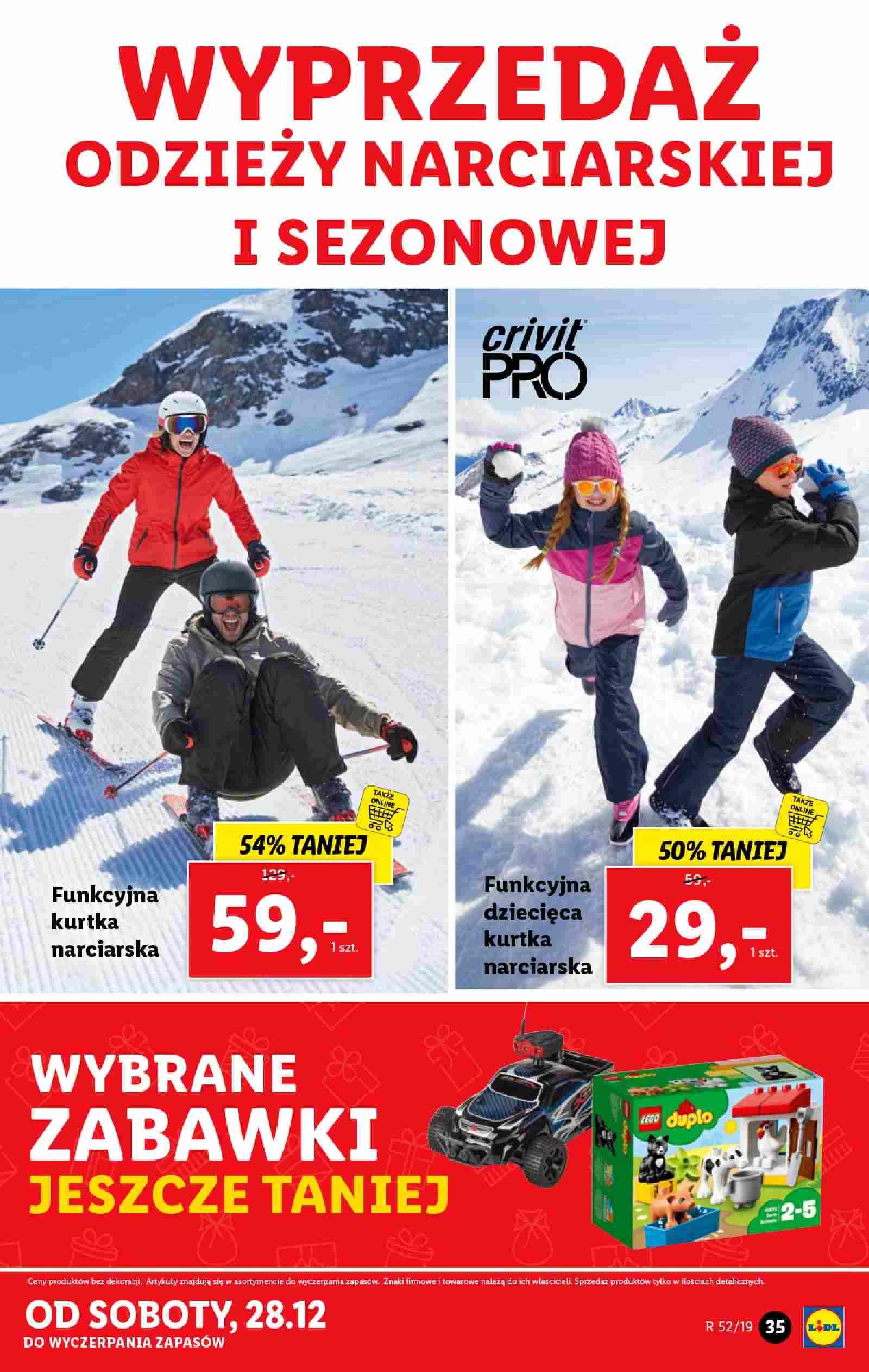 Gazetka promocyjna Lidl do 29/12/2019 str.35