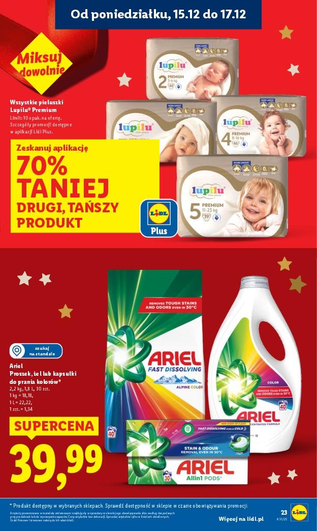 Gazetka promocyjna Lidl do 17/12/2025 str.23