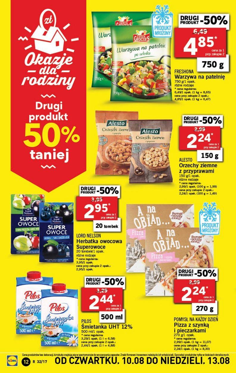 Gazetka promocyjna Lidl do 13/08/2017 str.12