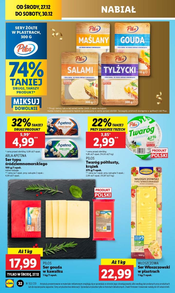 Gazetka promocyjna Lidl do 30/12/2023 str.32