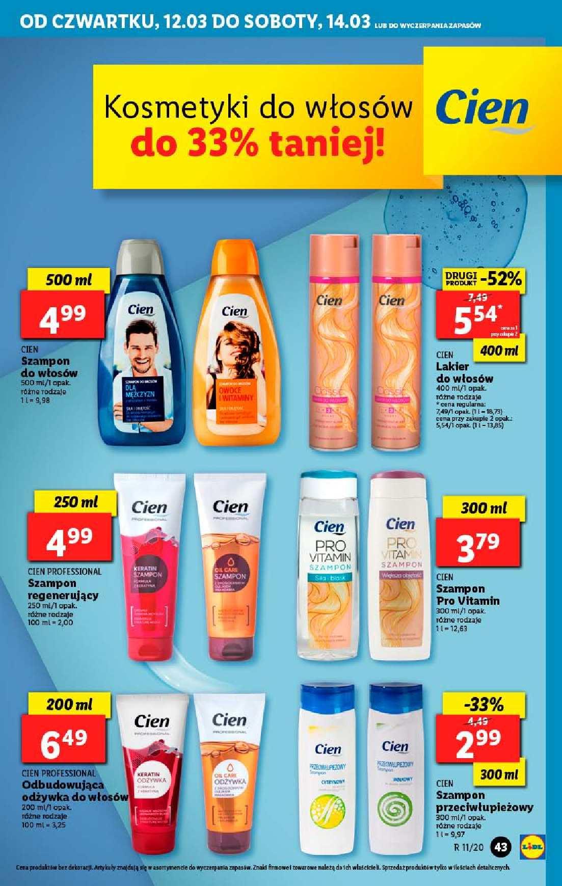 Gazetka promocyjna Lidl do 14/03/2020 str.43