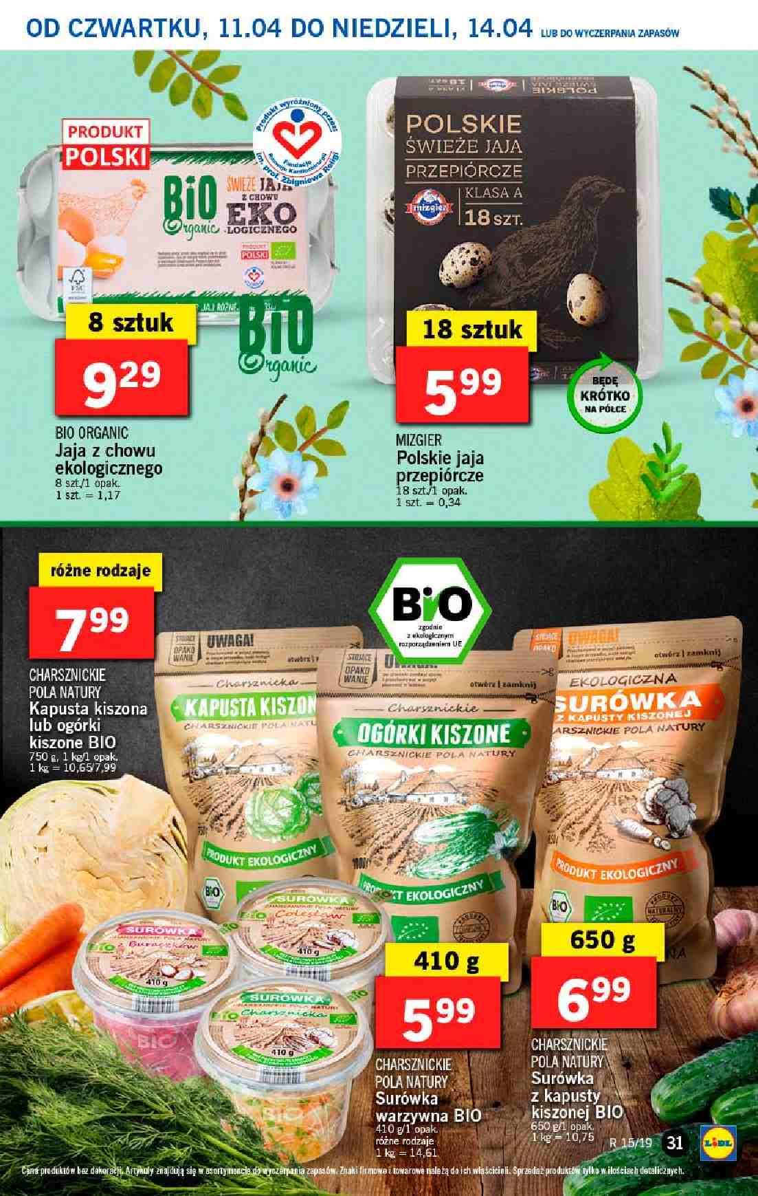 Gazetka promocyjna Lidl do 14/04/2019 str.31