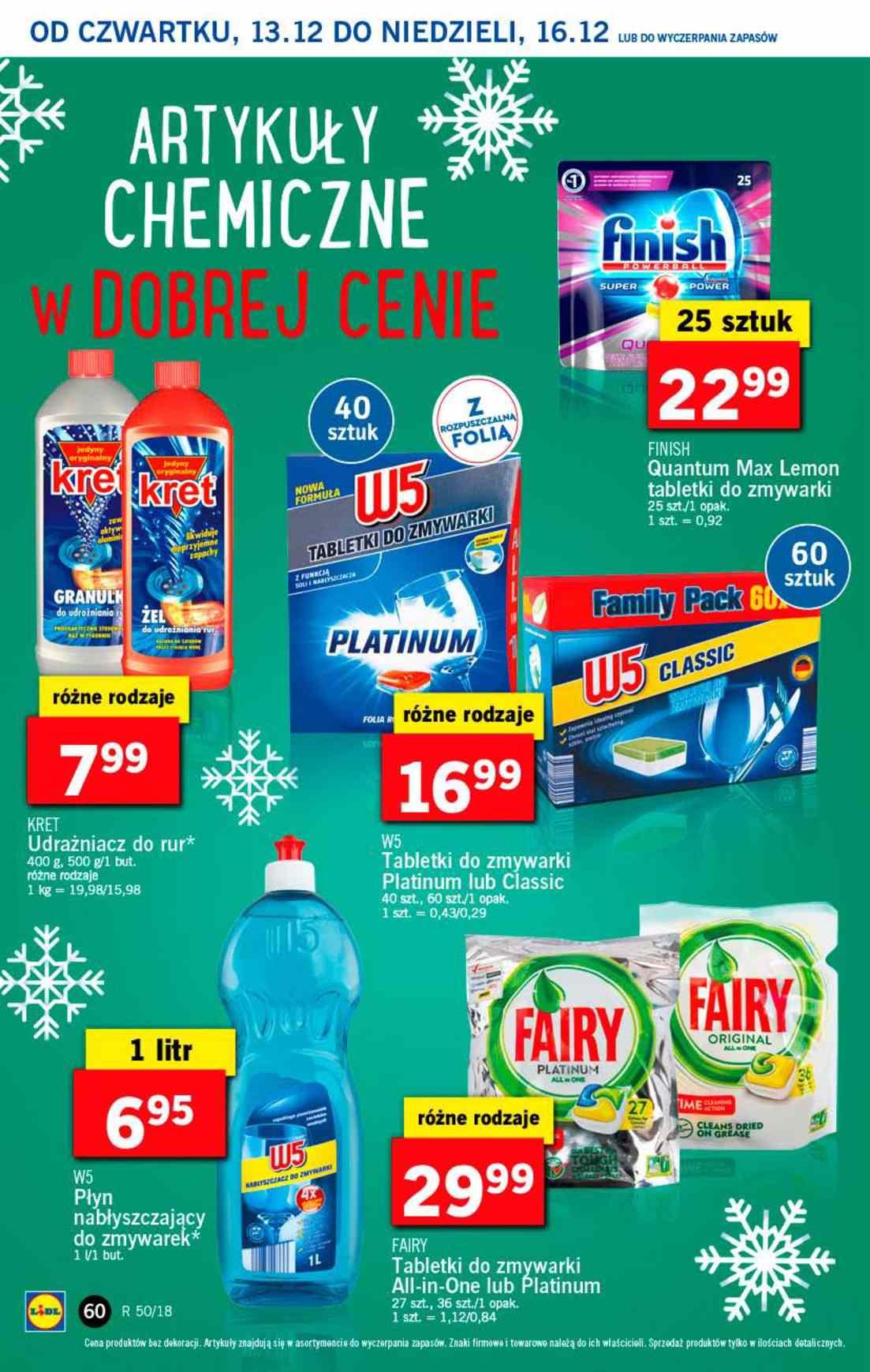 Gazetka promocyjna Lidl do 16/12/2018 str.60