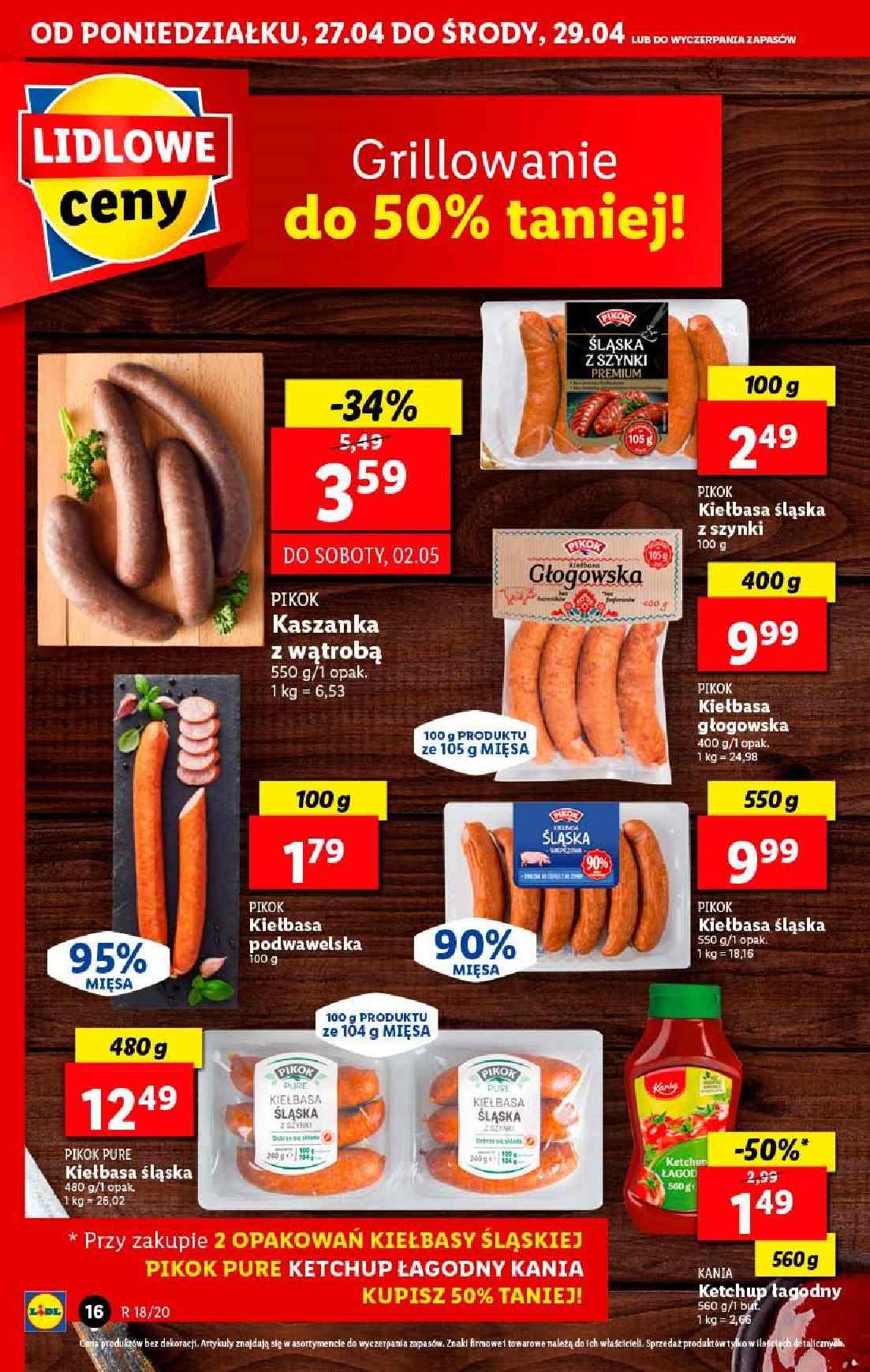 Gazetka promocyjna Lidl do 29/04/2020 str.16