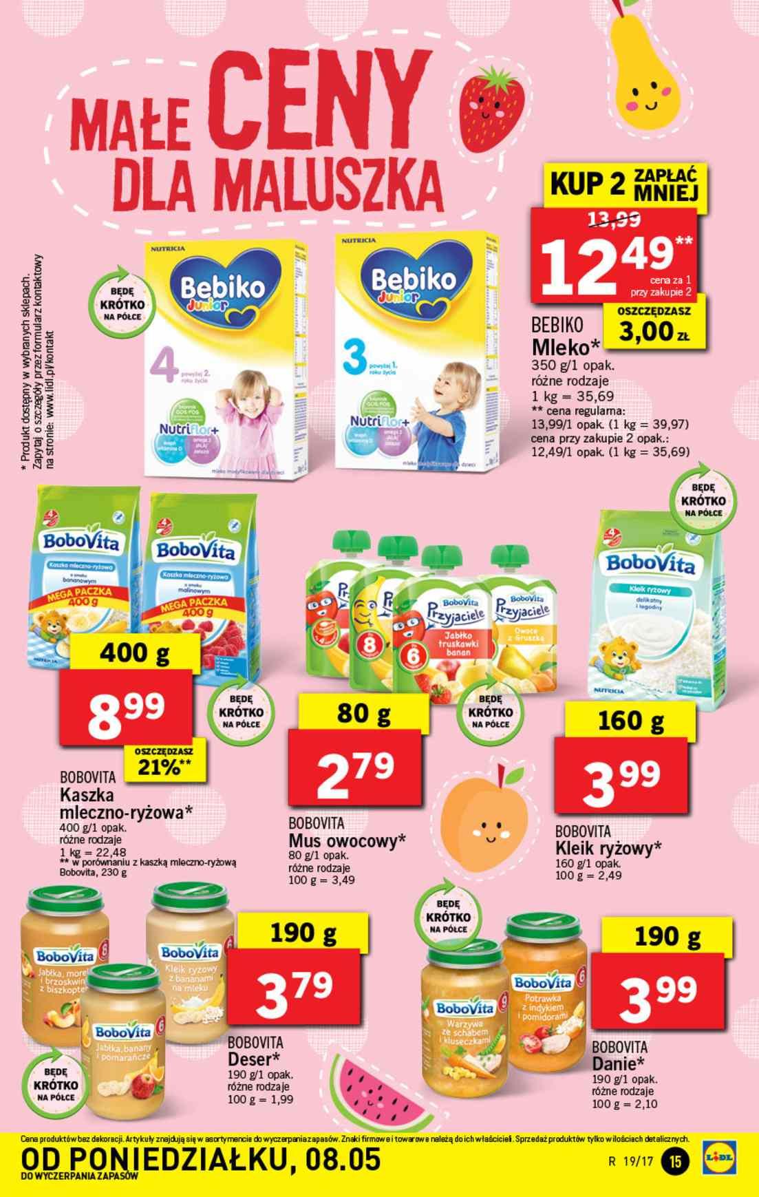 Gazetka promocyjna Lidl do 10/05/2017 str.15