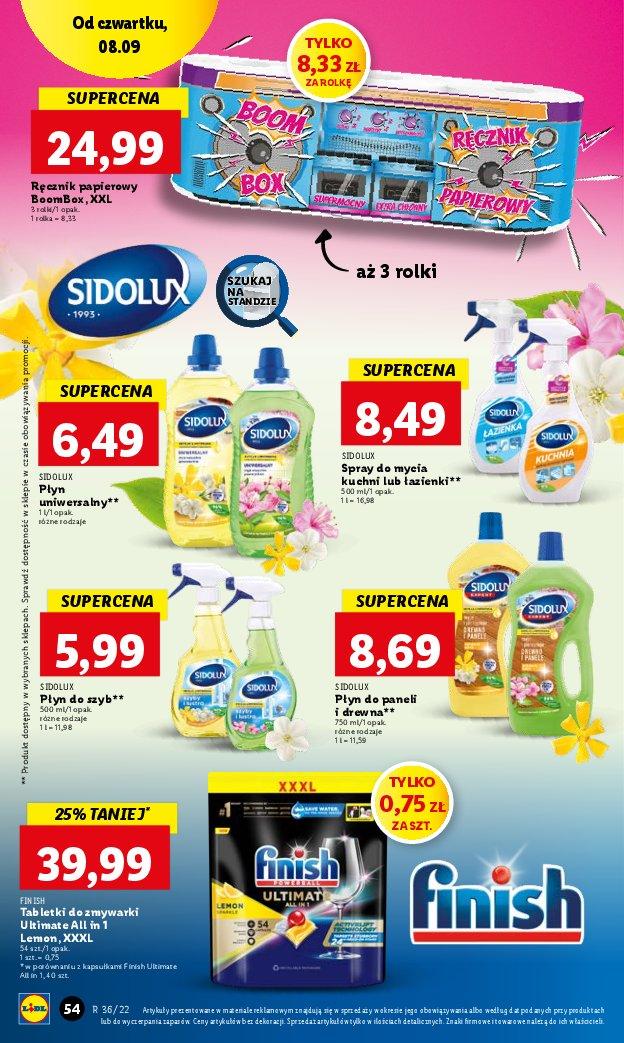 Gazetka promocyjna Lidl do 10/09/2022 str.54