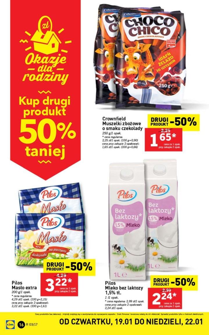 Gazetka promocyjna Lidl do 22/01/2017 str.16