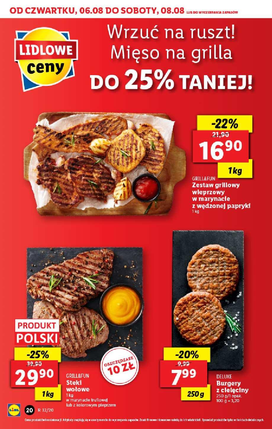 Gazetka promocyjna Lidl do 08/08/2020 str.20