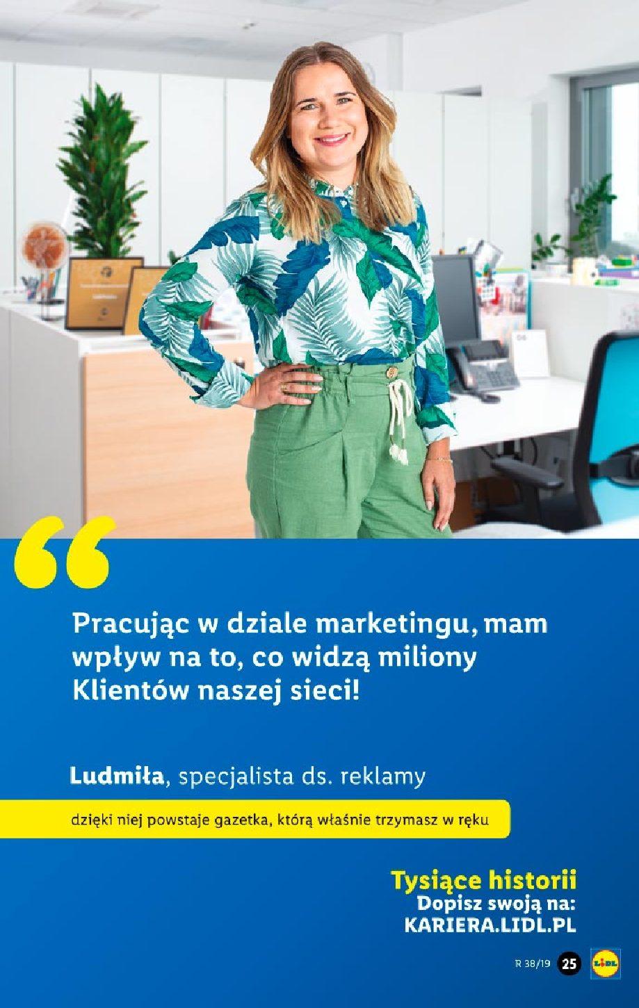 Gazetka promocyjna Lidl do 22/09/2019 str.25