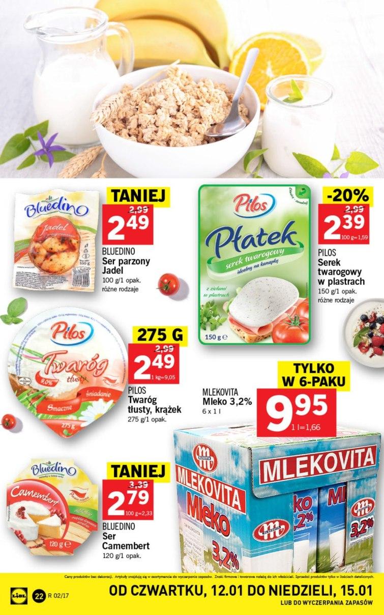 Gazetka promocyjna Lidl do 15/01/2017 str.22