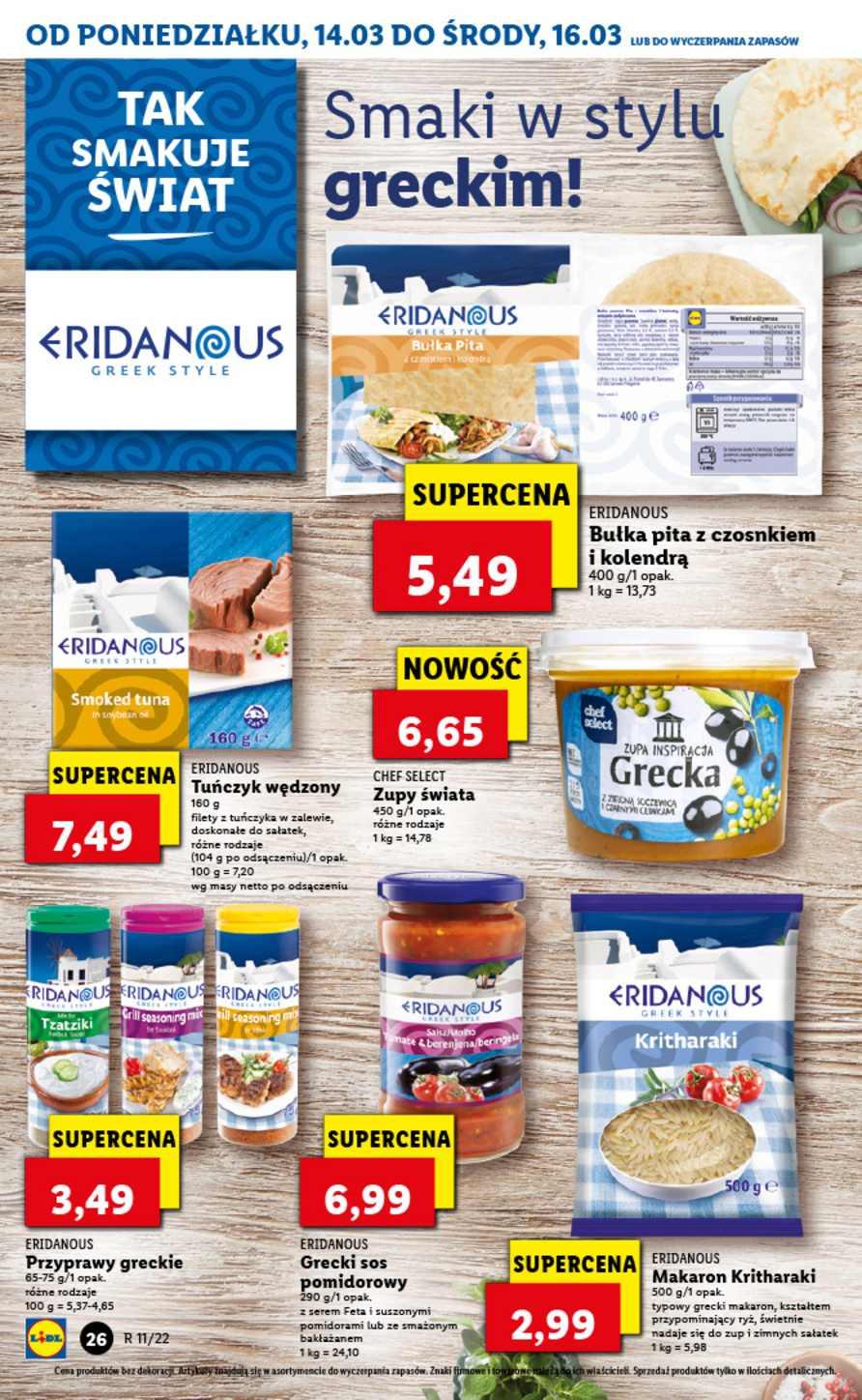 Gazetka promocyjna Lidl do 16/03/2022 str.26