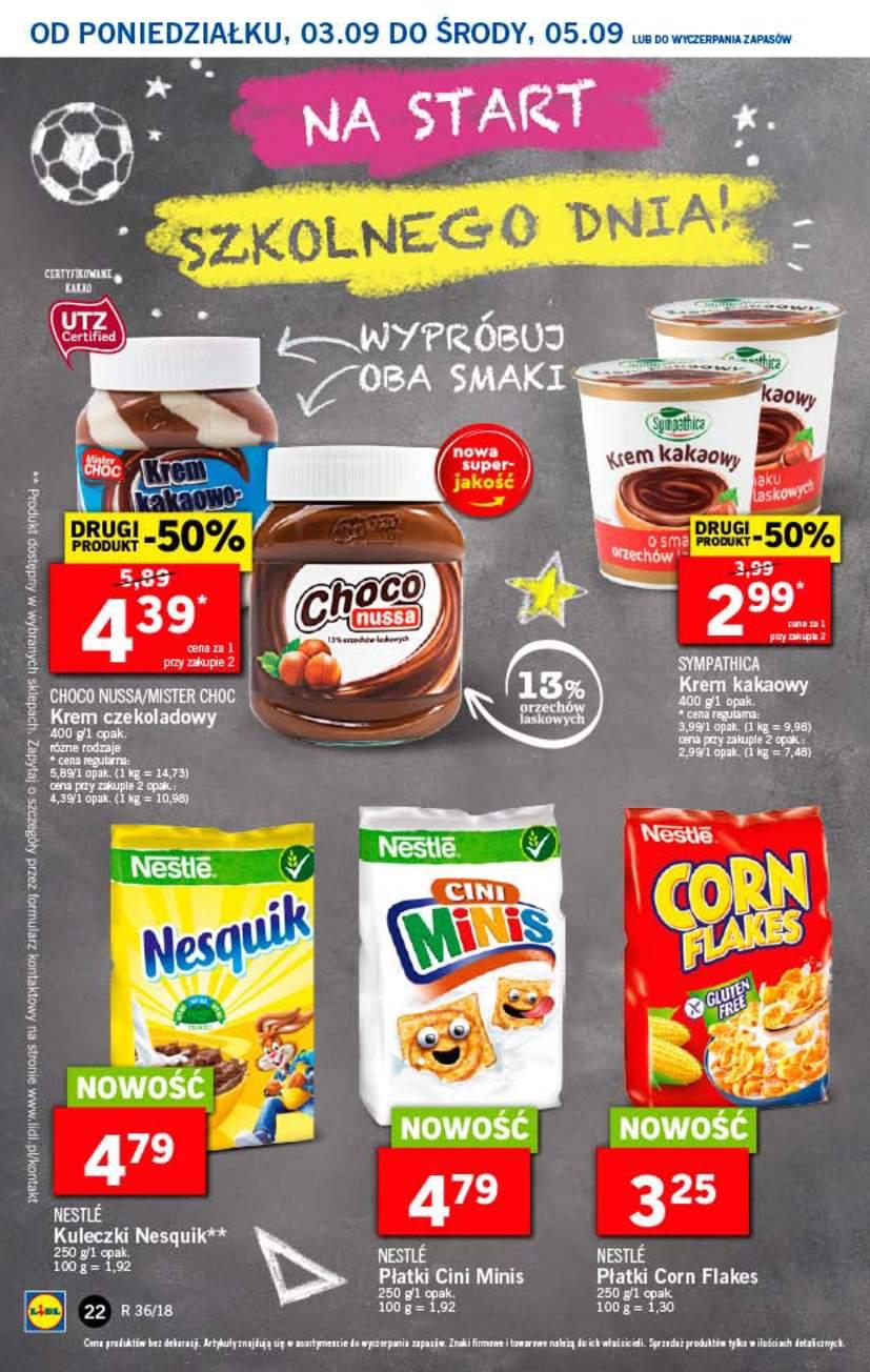 Gazetka promocyjna Lidl do 05/09/2018 str.22