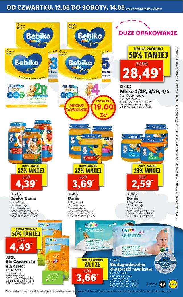 Gazetka promocyjna Lidl do 14/08/2021 str.49