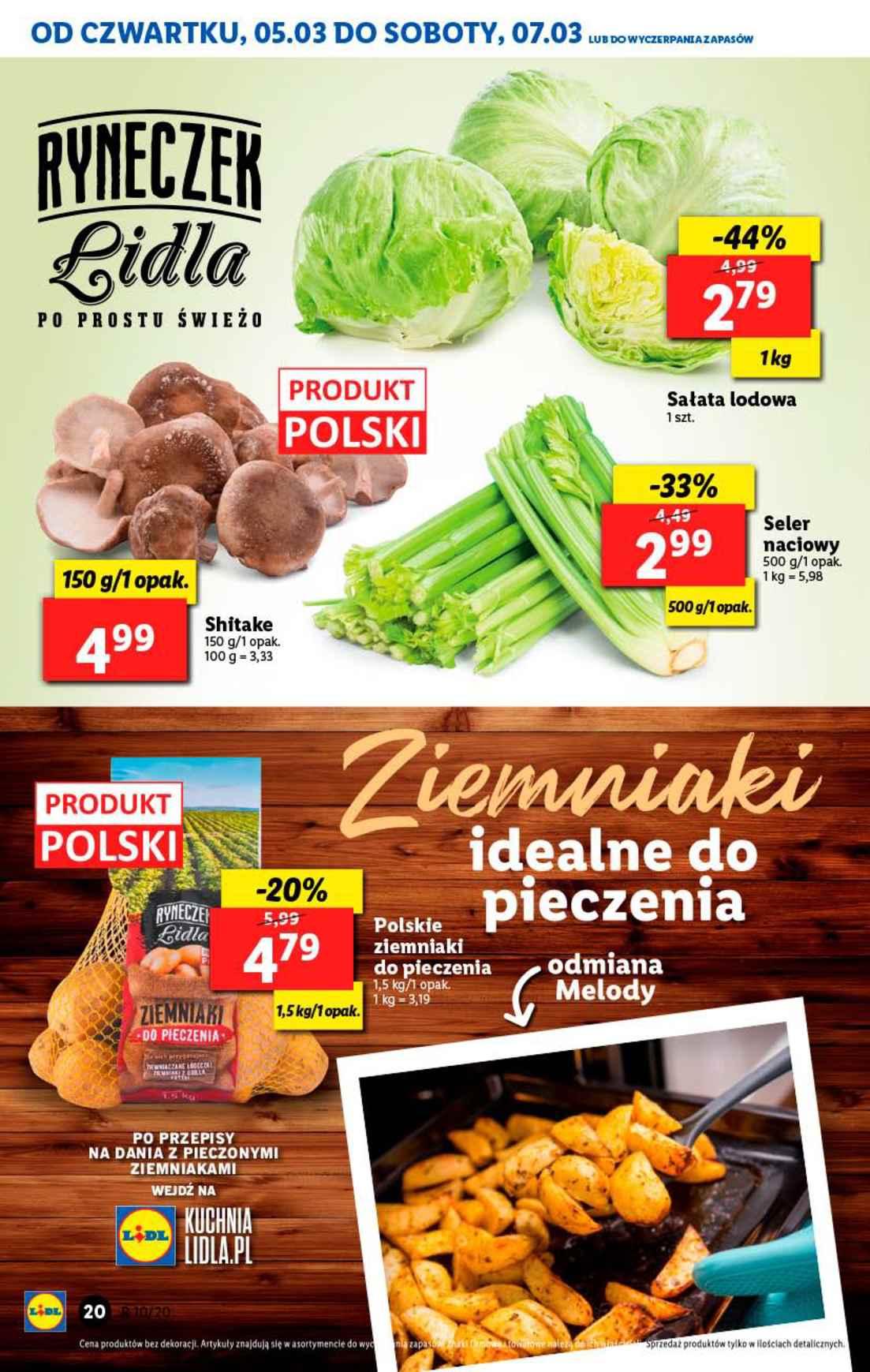 Gazetka promocyjna Lidl do 07/03/2020 str.20