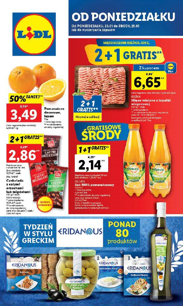 Gazetka promocyjna Lidl do 25/01/2023 str.0